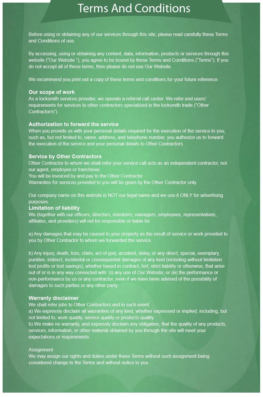 Baldwin Locksmith Store Altadena, CA 626-264-9739 - terms-and-condition-68-16mod